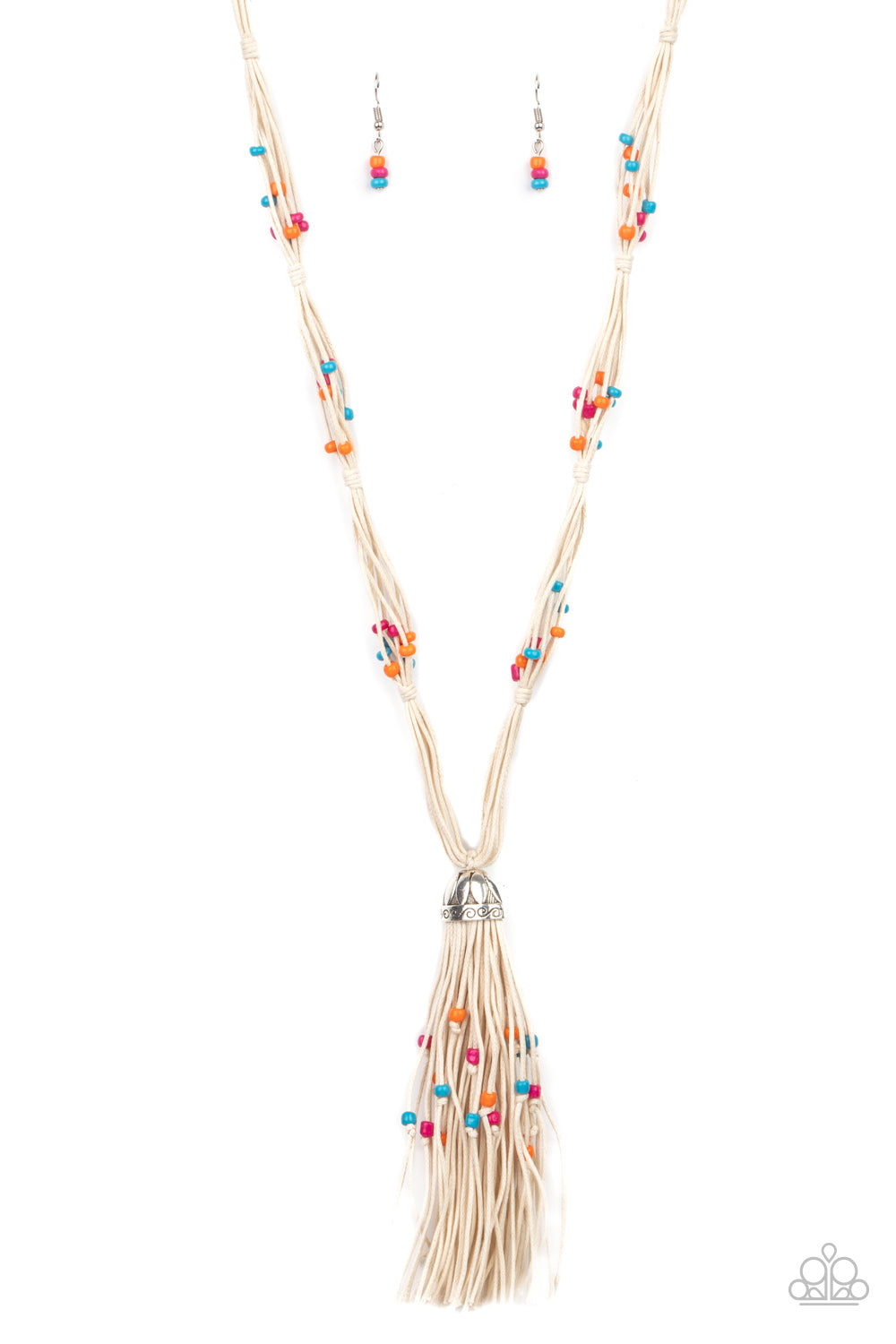 SUMMERY SENSATIONS - MULTI TASSEL NECKLACE