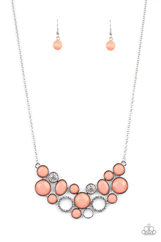 EXTRA ELOQUENT - ORANGE NECKLACE