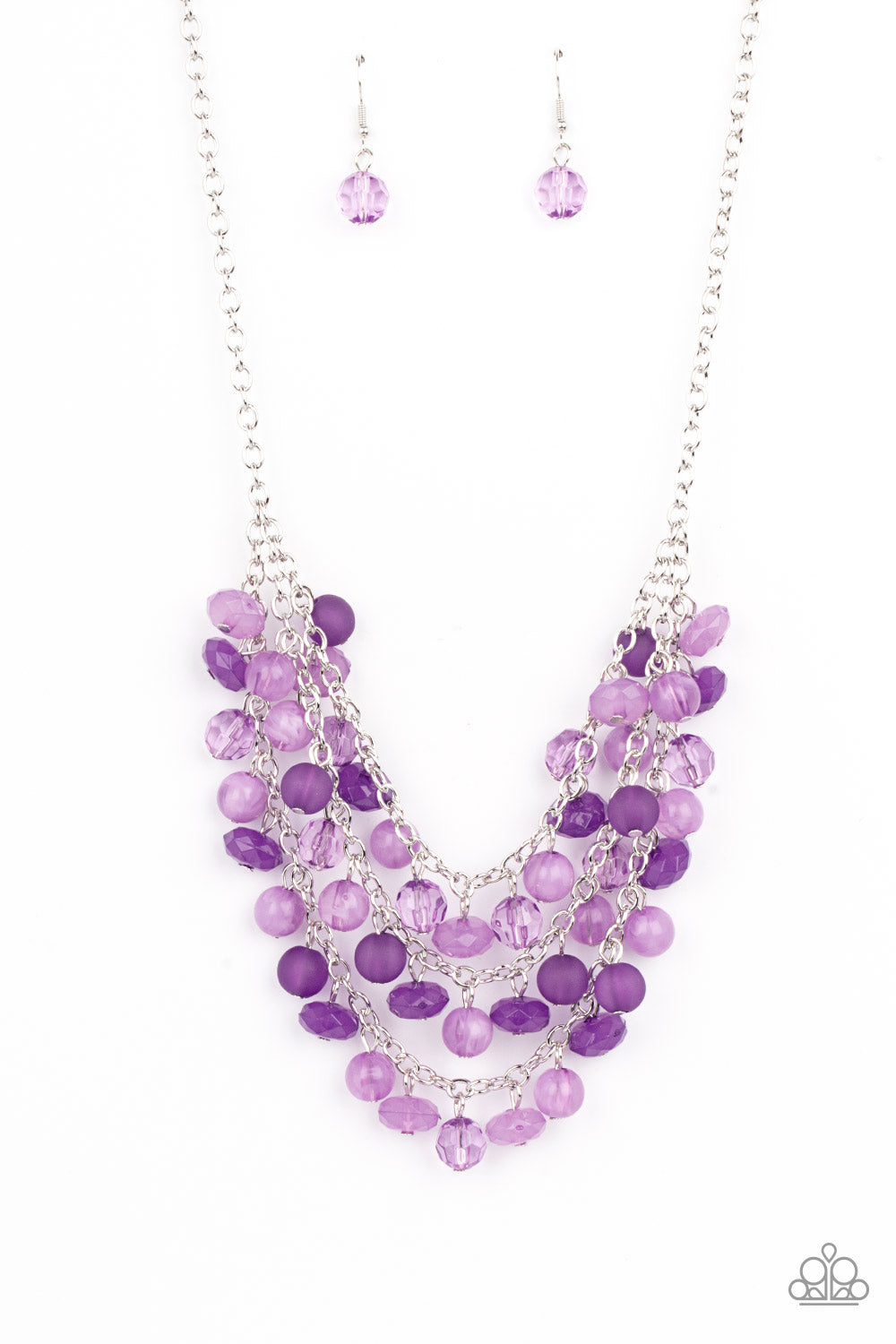 FAIRYTALE TIMELESSNESS - PURPLE NECKLACE