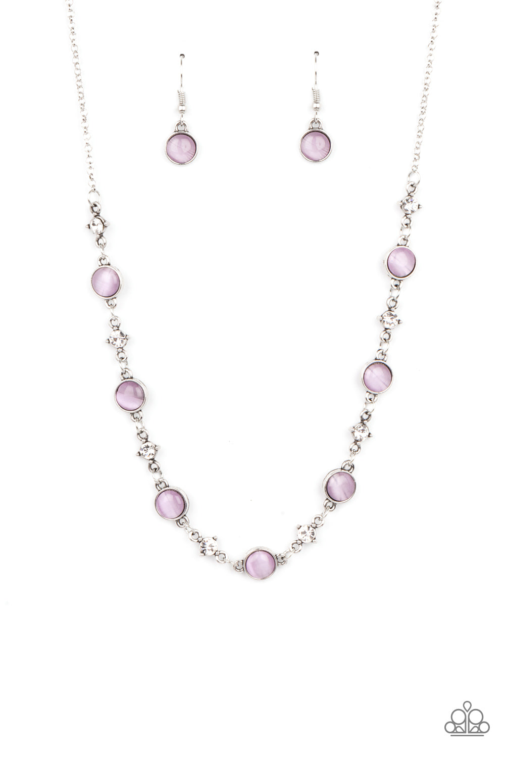 INNER ILLUMINATION - PURPLE MOONSTONE NECKLACE