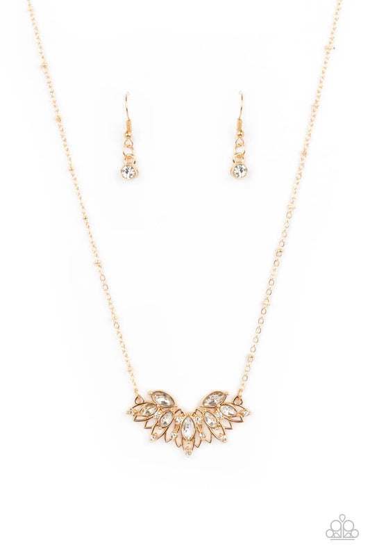 DELUXE DIADEM - GOLD DAINTY NECKLACE