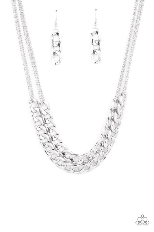 URBAN CULTURE - SILVER NECKLACE