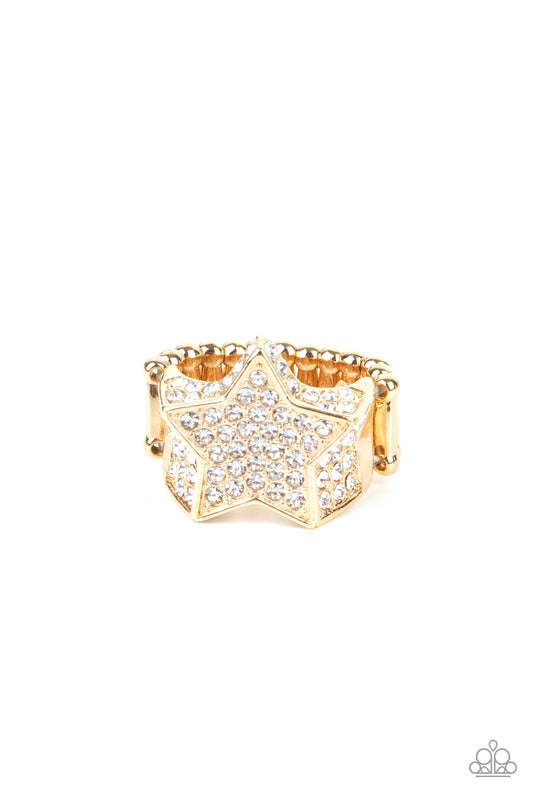 beesblingbash-here-come-the-fireworks-gold-ring-paparazzi-accessories