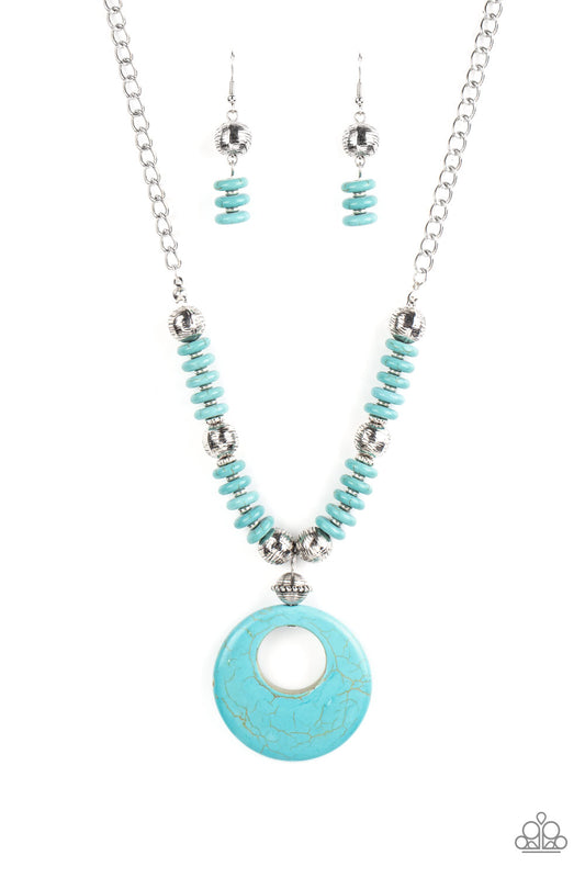 OASIS GODDESS - BLUE TURQUOISE NECKLACE