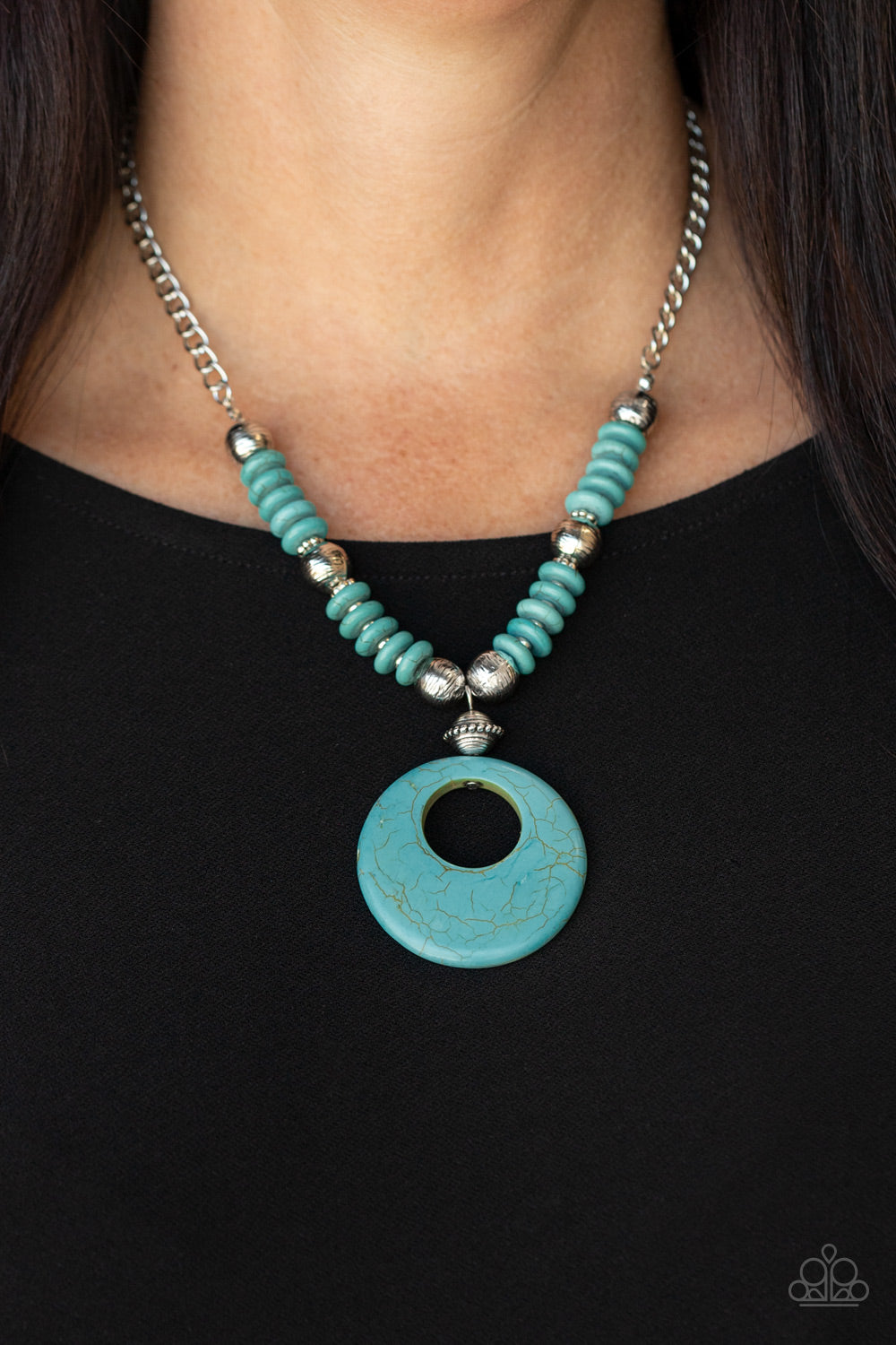OASIS GODDESS - BLUE TURQUOISE NECKLACE