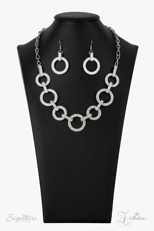 THE MISSY - 2021 ZI NECKLACE SILVER CIRCLES