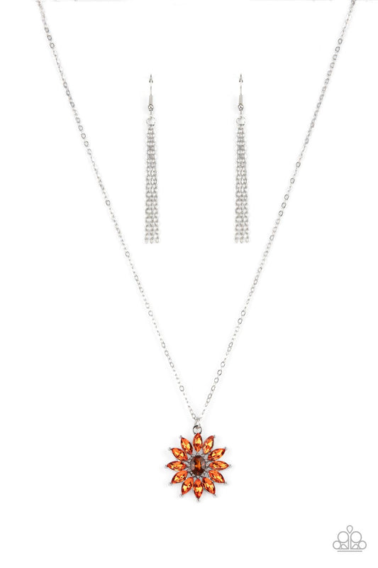 beesblingbash-formal-florals-orange-necklace-paparazzi-accessories