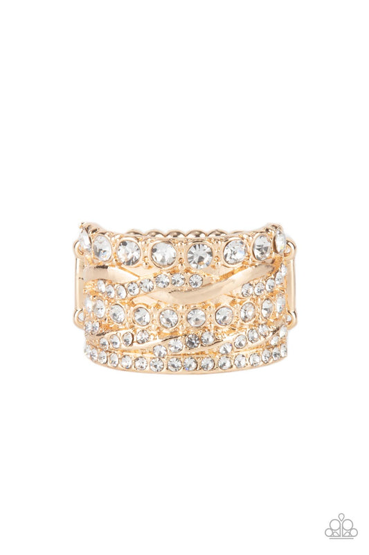 beesblingbash-exclusive-elegance-gold-ring-paparazzi-accessories