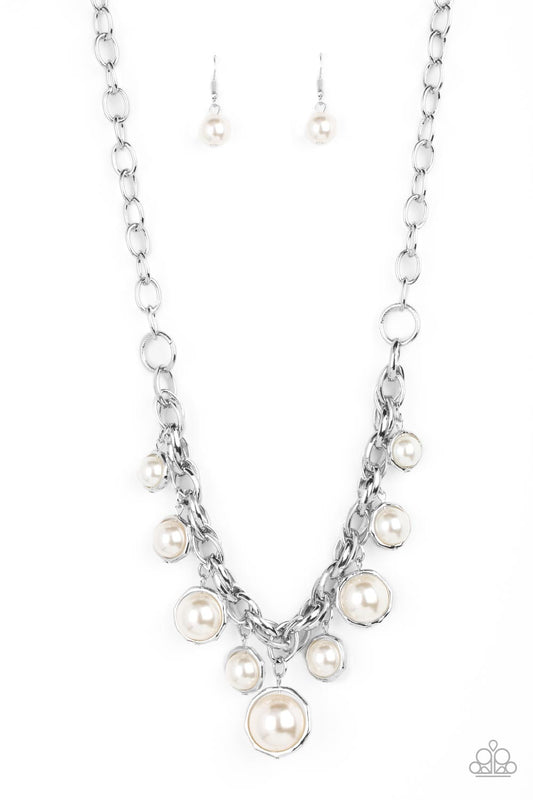 beesblingbash-revolving-refinement-white-necklace-paparazzi-accessories