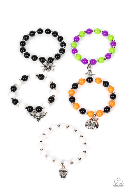 GHOULY GHOULY - MULTI HALLOWEEN STRETCH BRACELETS SET FOR KIDS