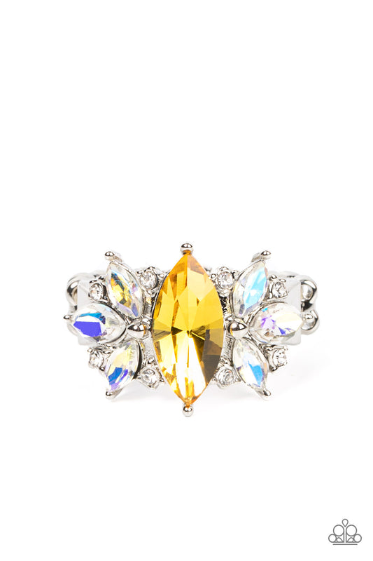 beesblingbash-luxury-luster-yellow-ring-paparazzi-accessories