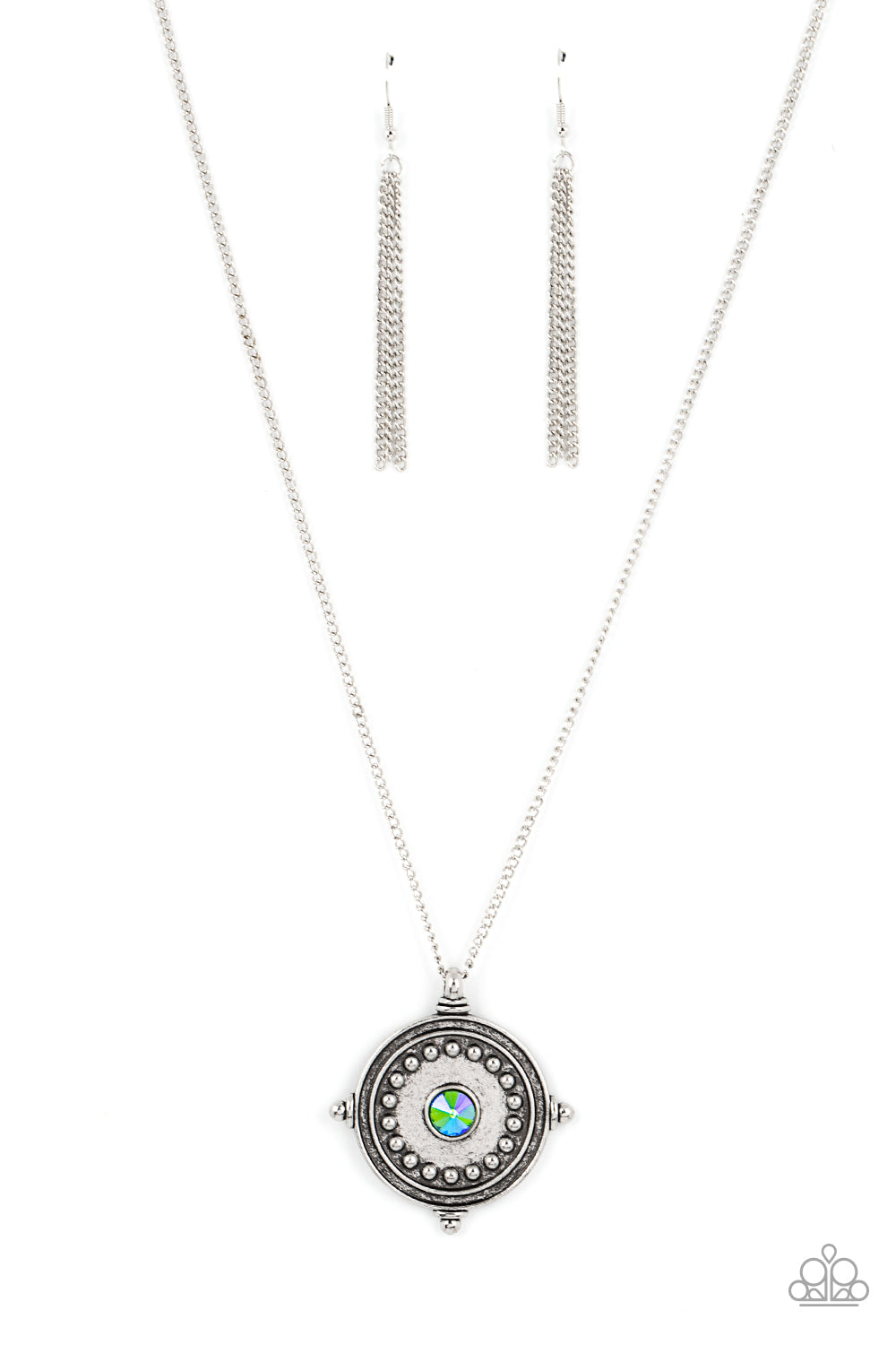 beesblingbash-compass-composure-green-necklace-paparazzi-accessories