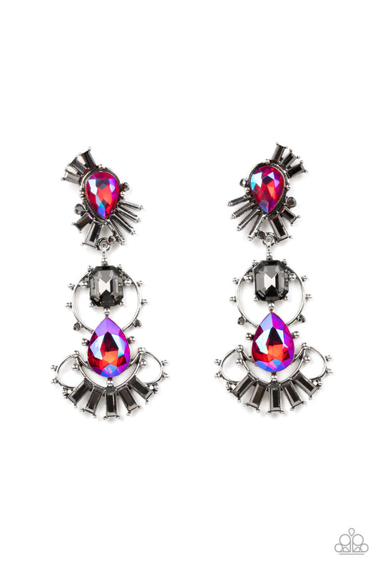 beesblingbash-ultra-universal-pink-post earrings-paparazzi-accessories