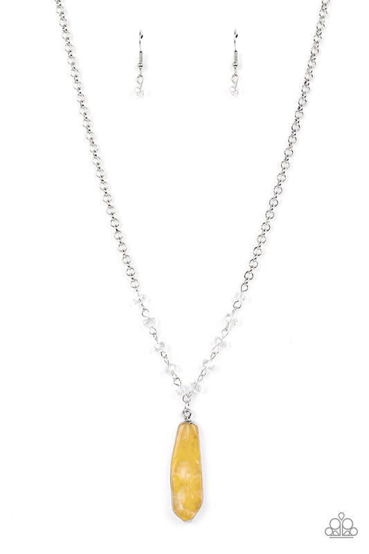 beesblingbash-magical-remedy-yellow-necklace-paparazzi-accessories