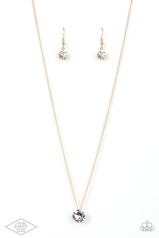 beesblingbash-what-a-gem-gold-necklace-paparazzi-accessories