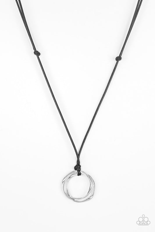 GO TO YOUR ROAM! - BLACK MEN'S NECKLACE