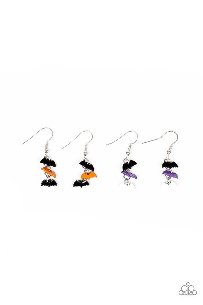 BATTY BOO - HALLOWEEN ASSORTED SET OF 5 PAIRS OF EARRINGS