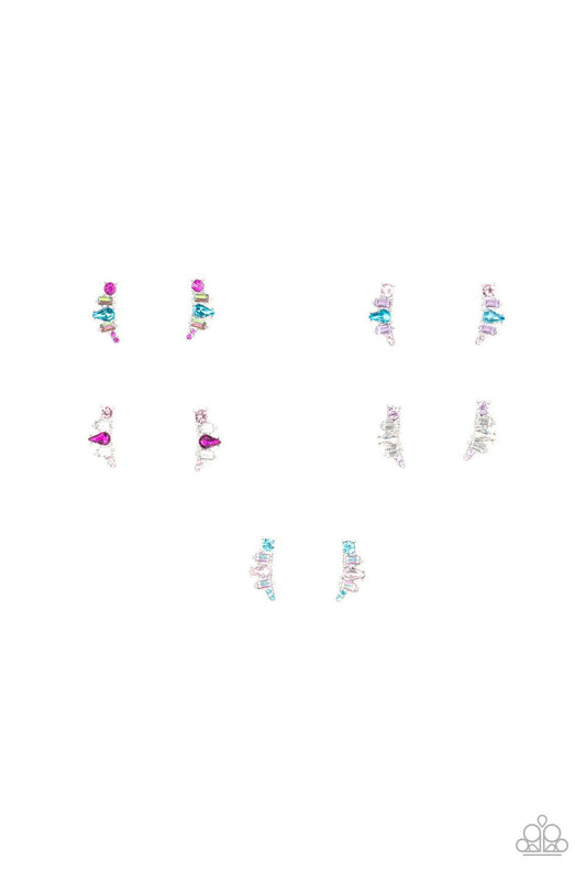 CROWNING MOMENTS - ASSORTED SET OF 5 EARRINGS