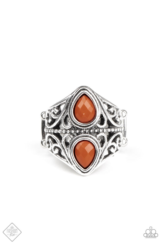 RURAL REVEL - BROWN FASHION FIX RING