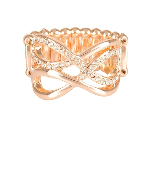 INFINITE ILLUMINATION - ROSE GOLD INFINITY RING